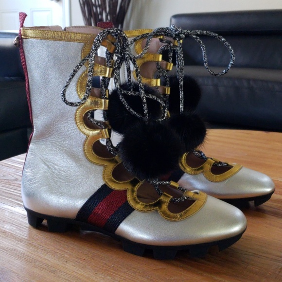 Gucci Shoes - Gucci gladiator flats SOLD